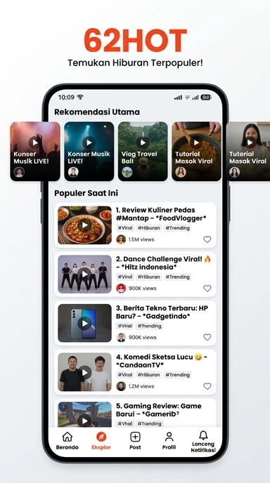 62hot | Aplikasi Populer & Kanal Uji Terbaik di Indonesia