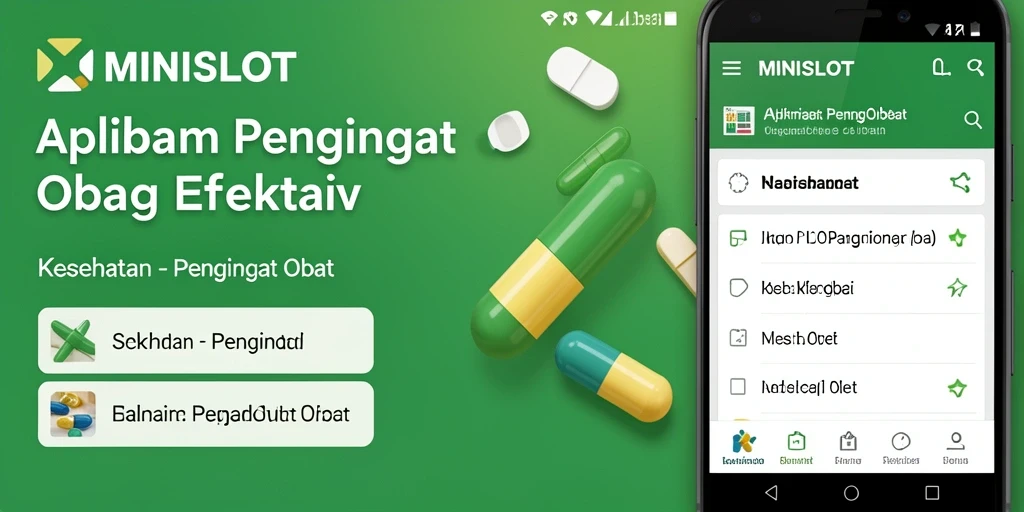 Tampilan antarmuka MINISLOT yang sederhana dan informatif.