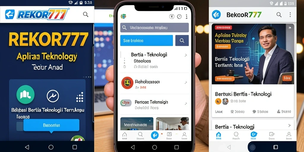 Antarmuka REKOR777 yang menarik dan mudah digunakan.